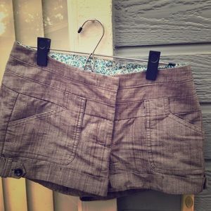 Charlotte Russe chino shorts